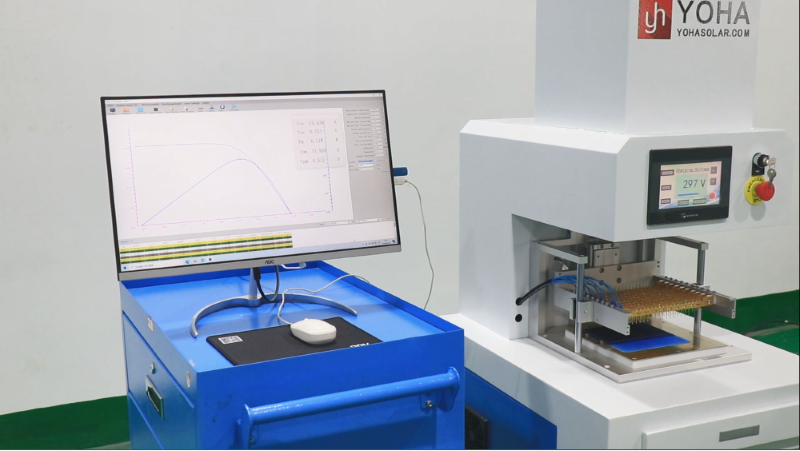 太阳能电池片来料检验核心利器 —— 曜华激光手动分选仪 检测原理与实战应用要诀